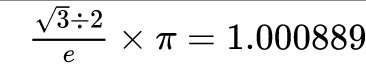 pi  equation a